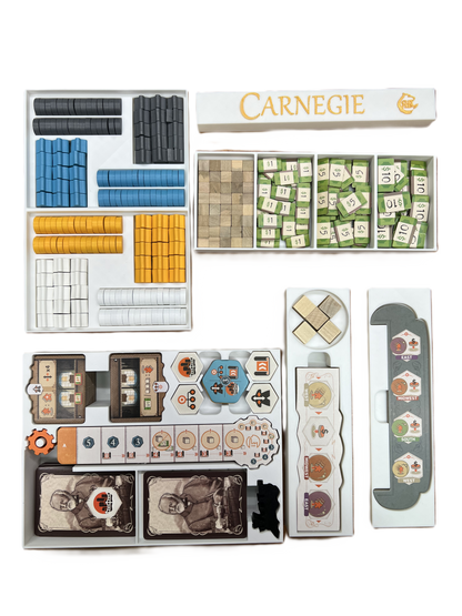 Carnegie Board Game Organizer | Insert | Premium Storage Solution