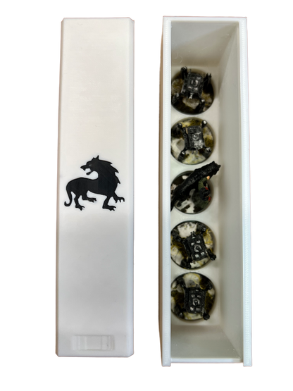 Scythe Board Game Organizer + Invaders from Afar + The Wind Gambit
