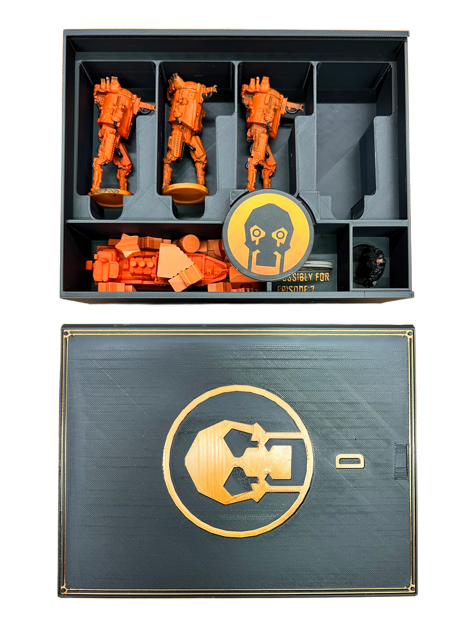 Scythe: The Rise of Fenris Board Game Organizer - 3D Printed Insert