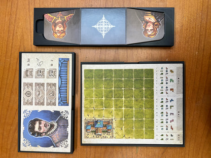 The Princes of Florence Board Game Organizer - Insert - Premium Storage Solution - SLEEVED Version - STL file for 3D printing