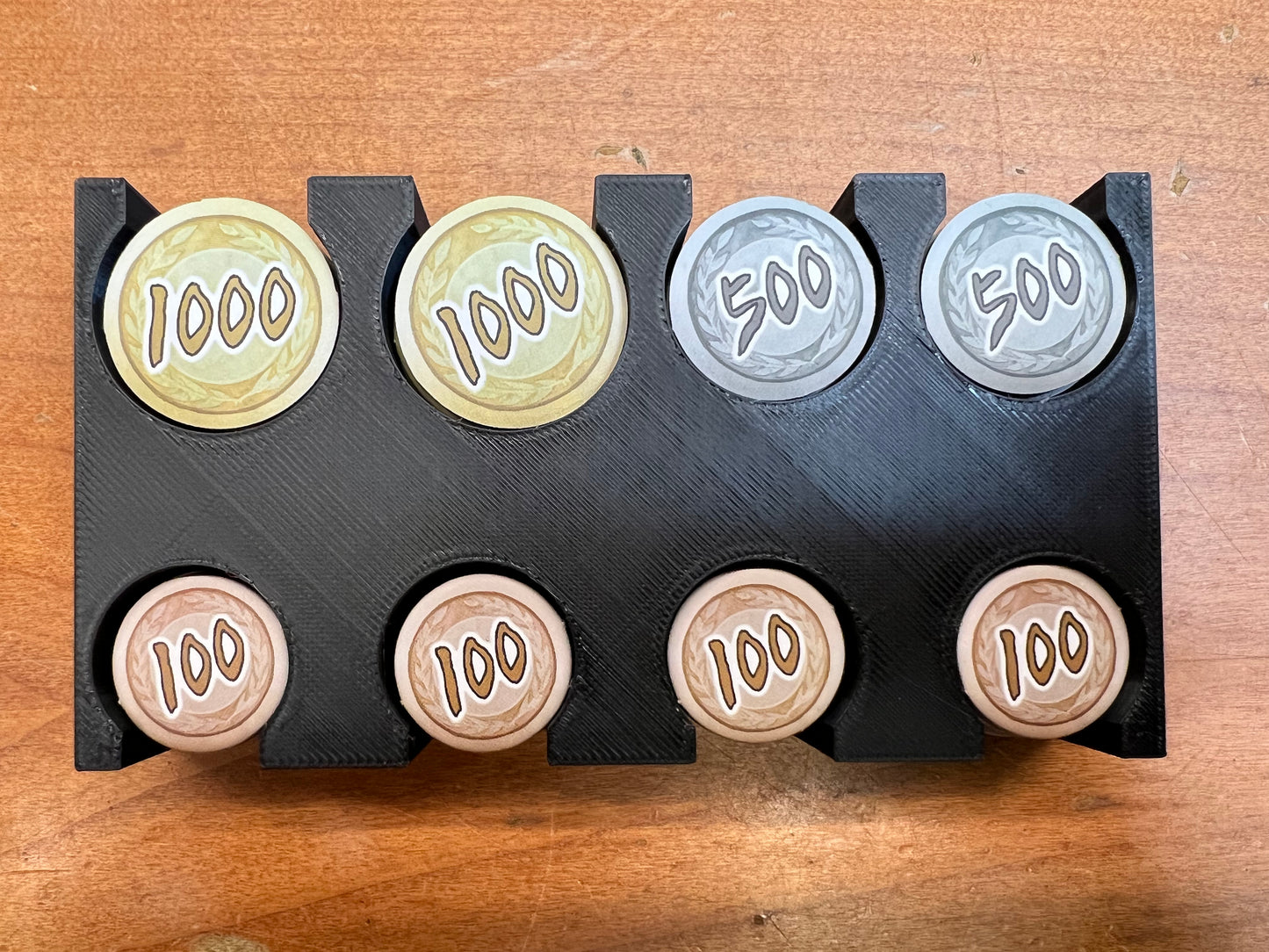 The Princes of Florence Board Game Organizer - Insert - Premium Storage Solution - SLEEVED Version - STL file for 3D printing