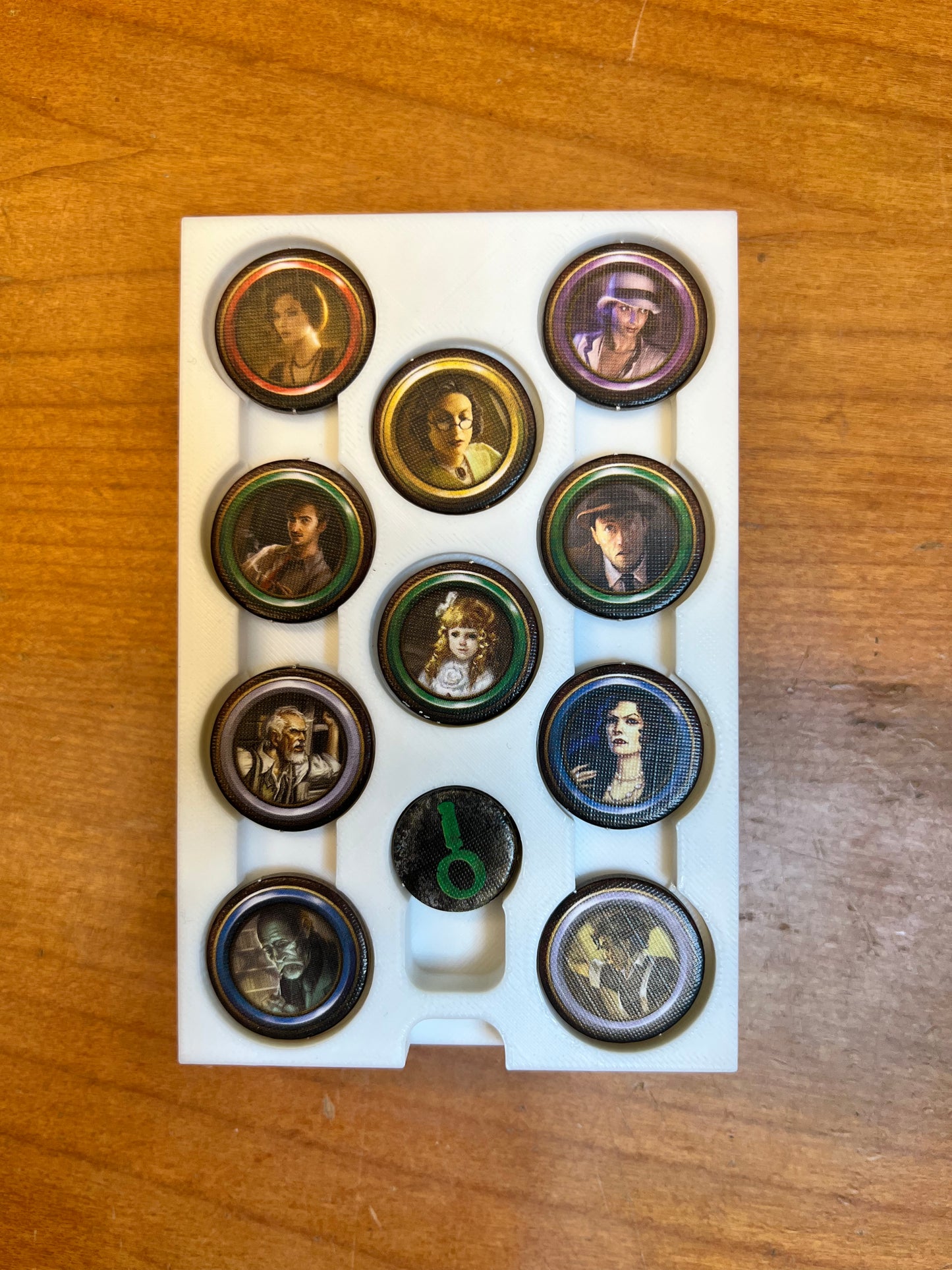 Mansions of Madness 2nd Edition Board Game Organizer - Insert - Premium Storage Solution - SLEEVED Version - STL file for 3D printing