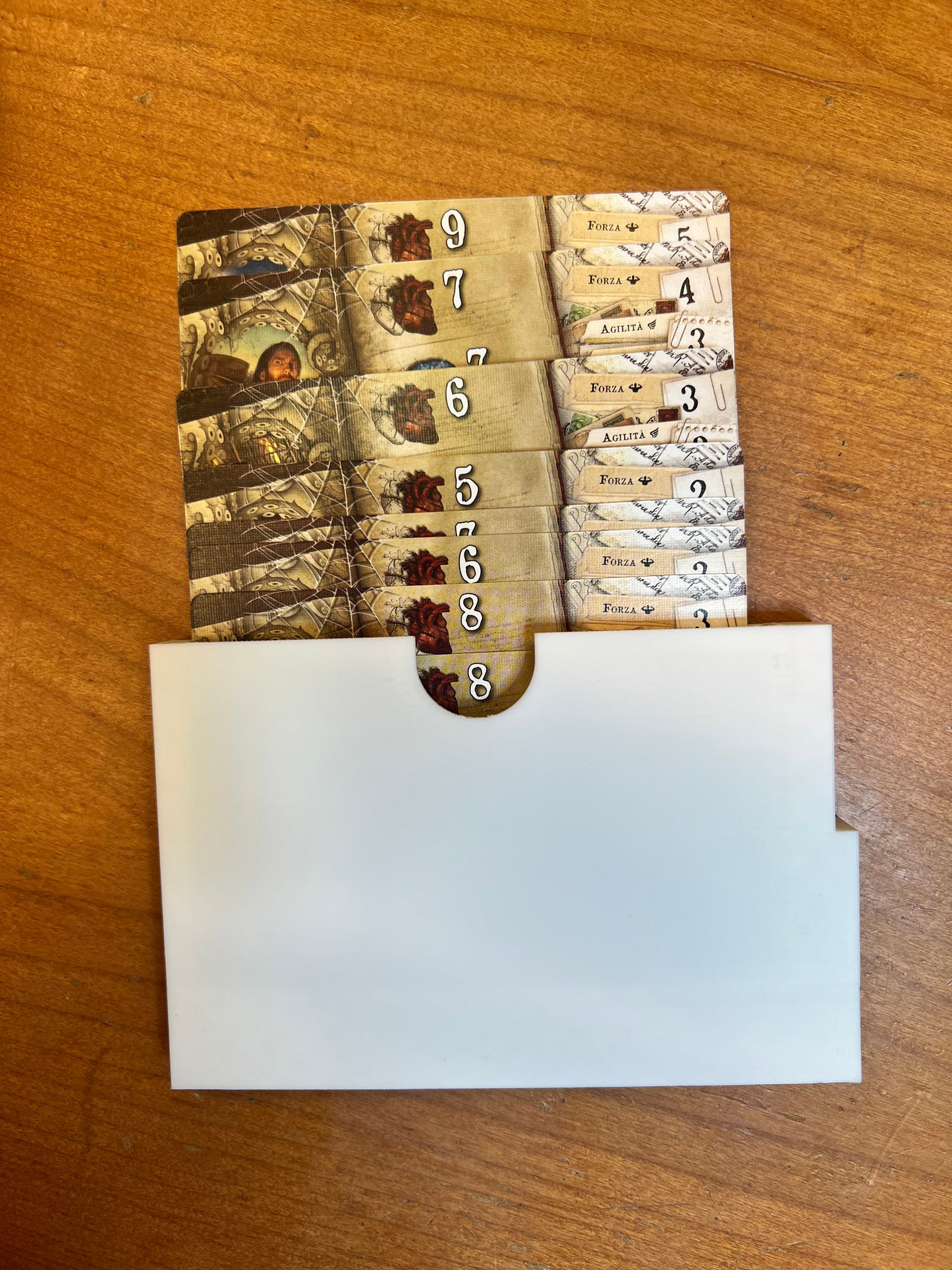 Mansions of Madness 2nd Edition Board Game Organizer - Insert - Premium Storage Solution - SLEEVED Version - STL file for 3D printing