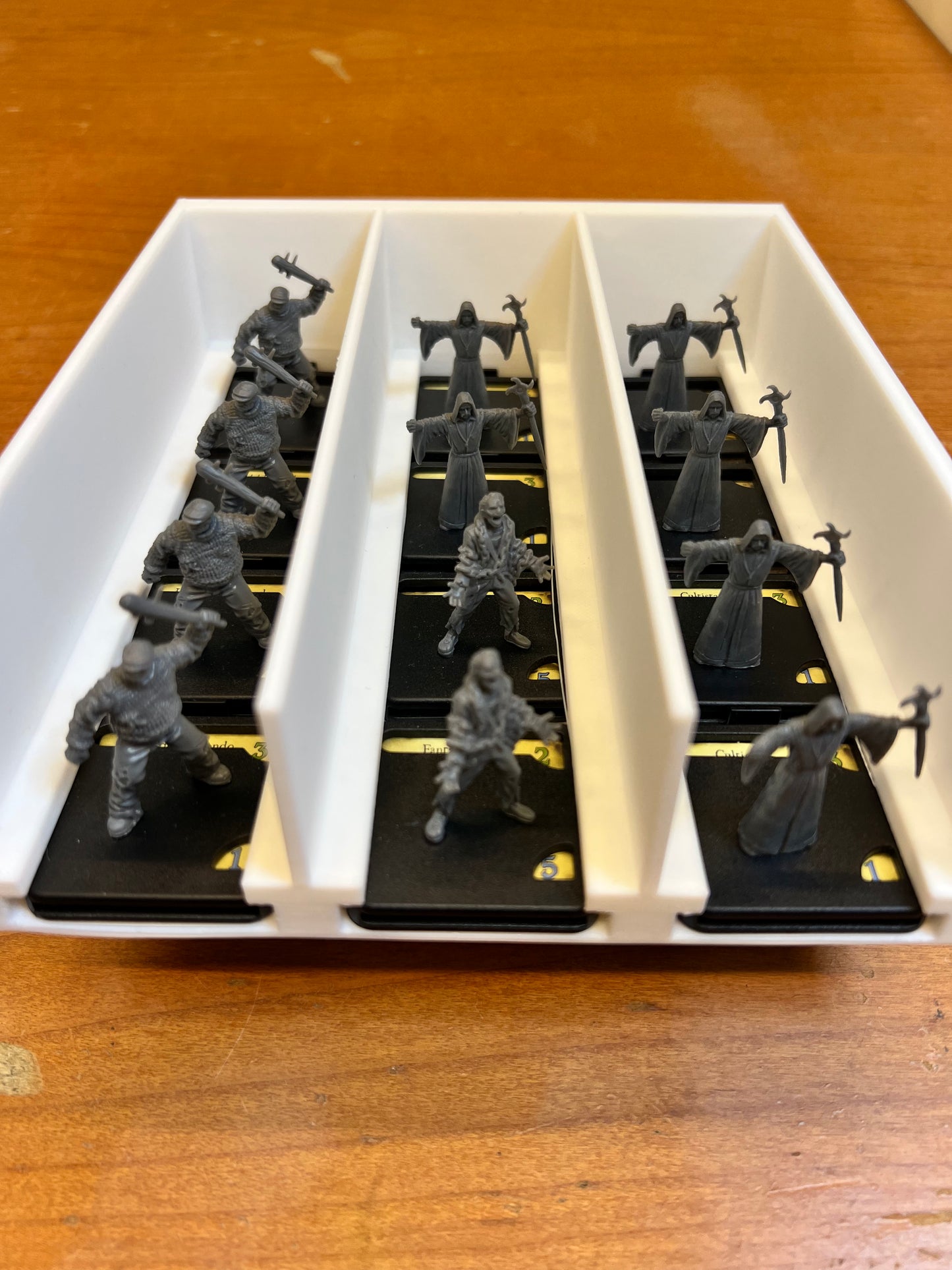 Mansions of Madness 2nd Edition Board Game Organizer - Insert - Premium Storage Solution - SLEEVED Version - STL file for 3D printing