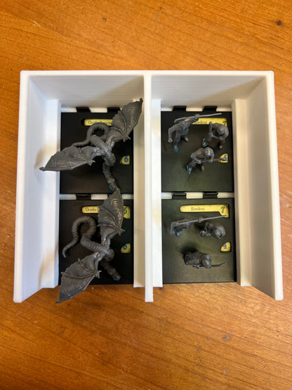 Mansions of Madness 2nd Edition Board Game Organizer - Insert - Premium Storage Solution - SLEEVED Version - STL file for 3D printing