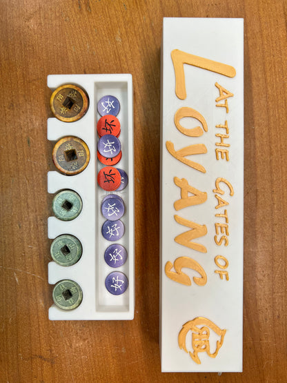 At the Gates of Loyang Board Game Organizer - Insert - Premium Storage Solution - SLEEVED Version - STL file for 3D printing