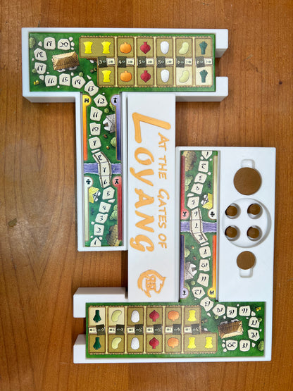 At the Gates of Loyang Board Game Organizer - Insert - Premium Storage Solution - SLEEVED Version - STL file for 3D printing