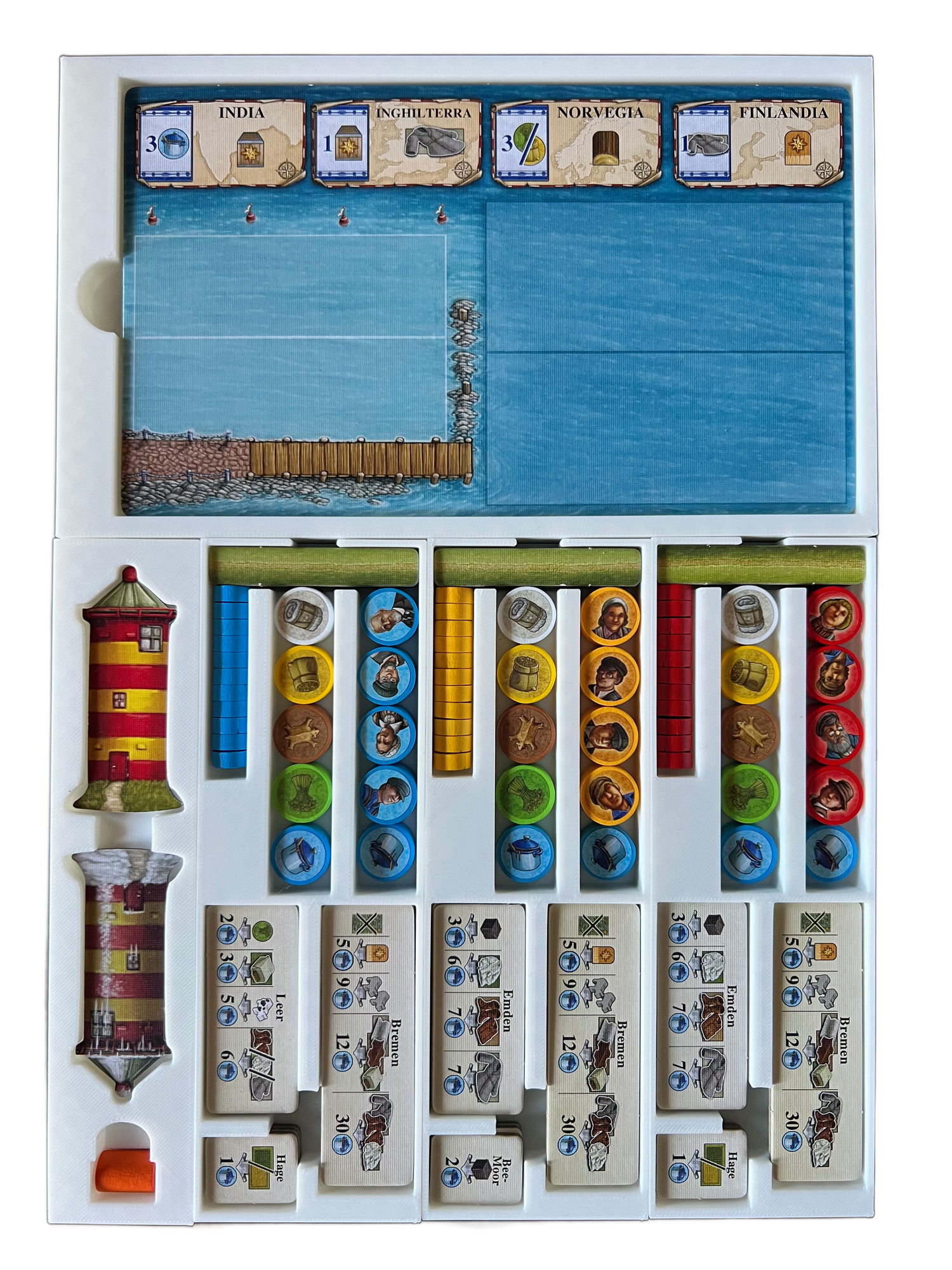 Fields of Arle Big Box Board Game Organizer
