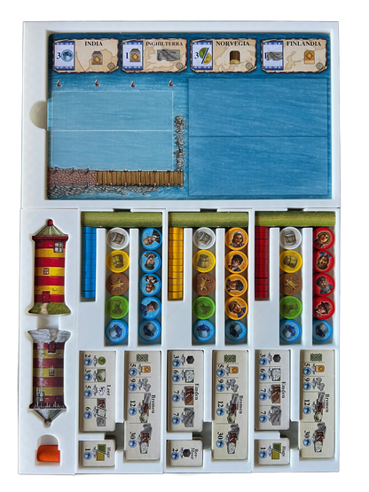 Fields of Arle Big Box Board Game Organizer