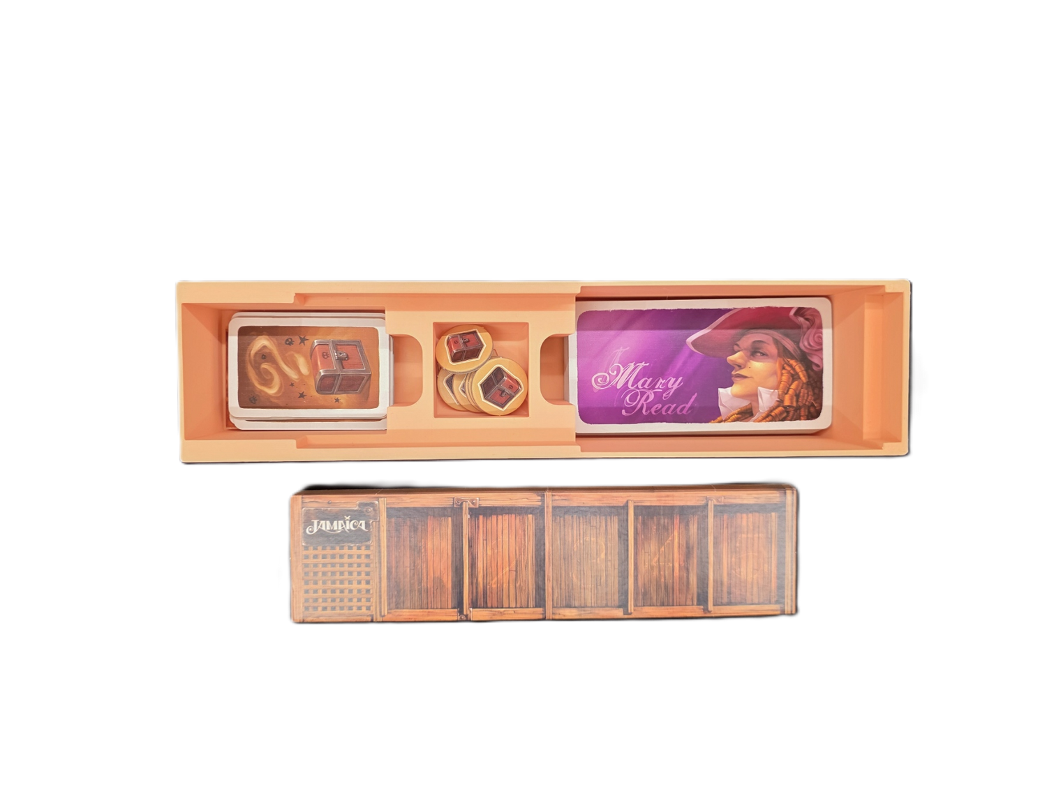 Jamaica + The Crew expansion Board Game Insert