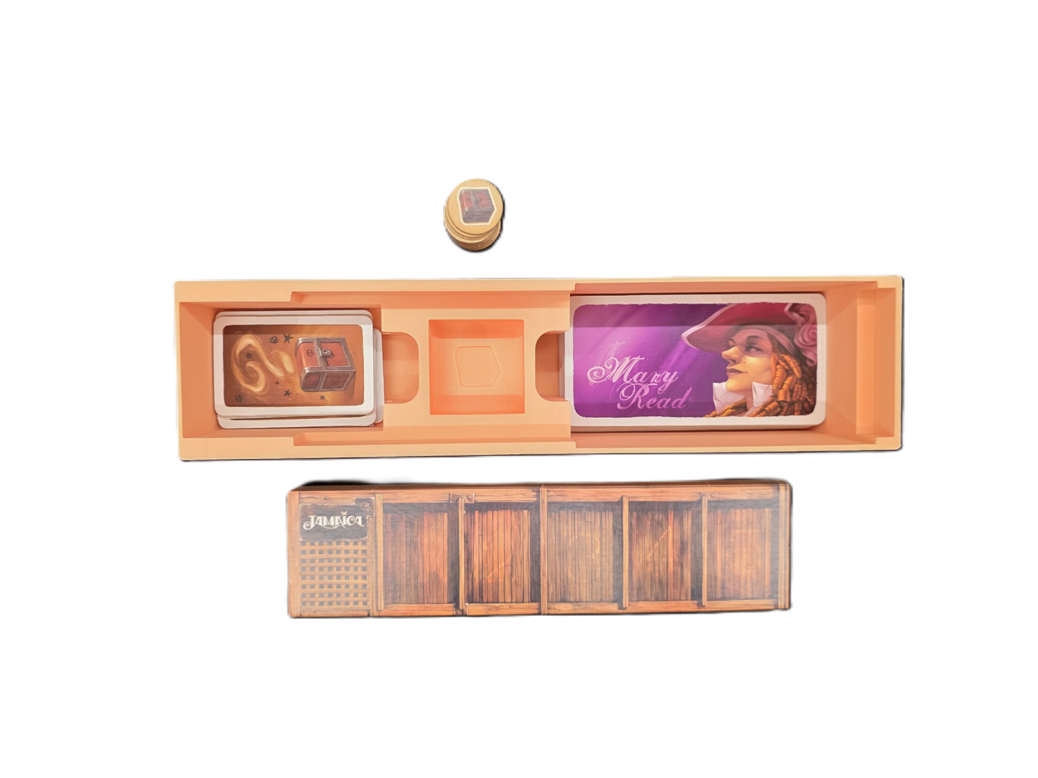 Jamaica + The Crew expansion Board Game Insert