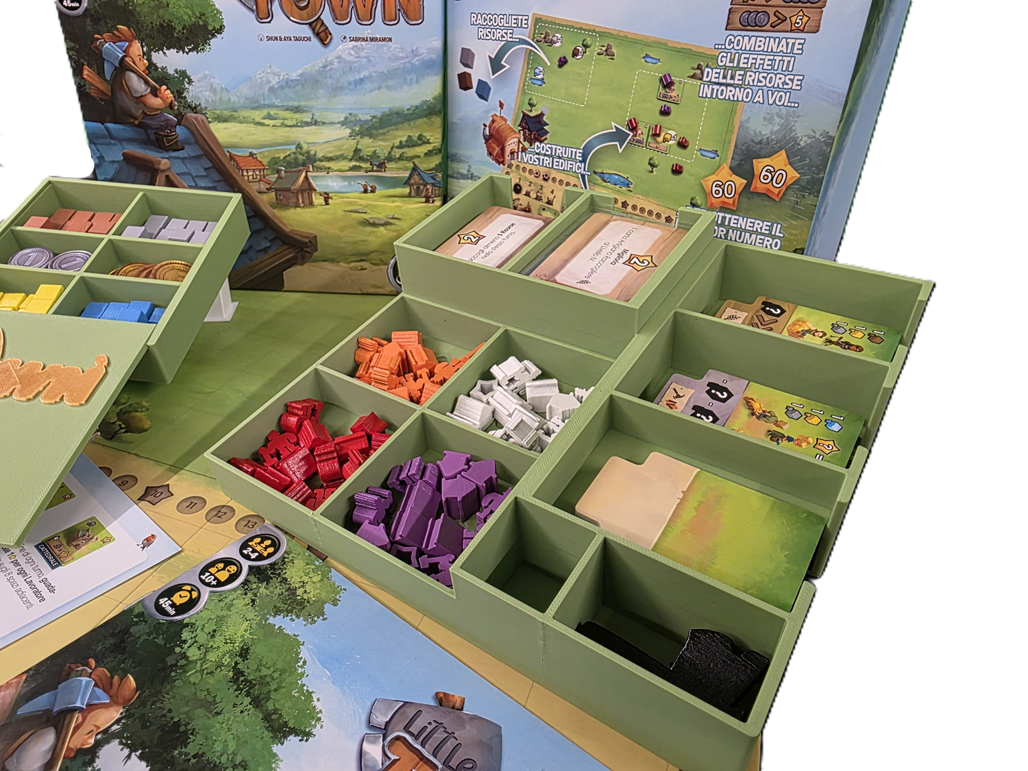 Little Town + Little Artisans expansion STL Files to 3D Print your Insert