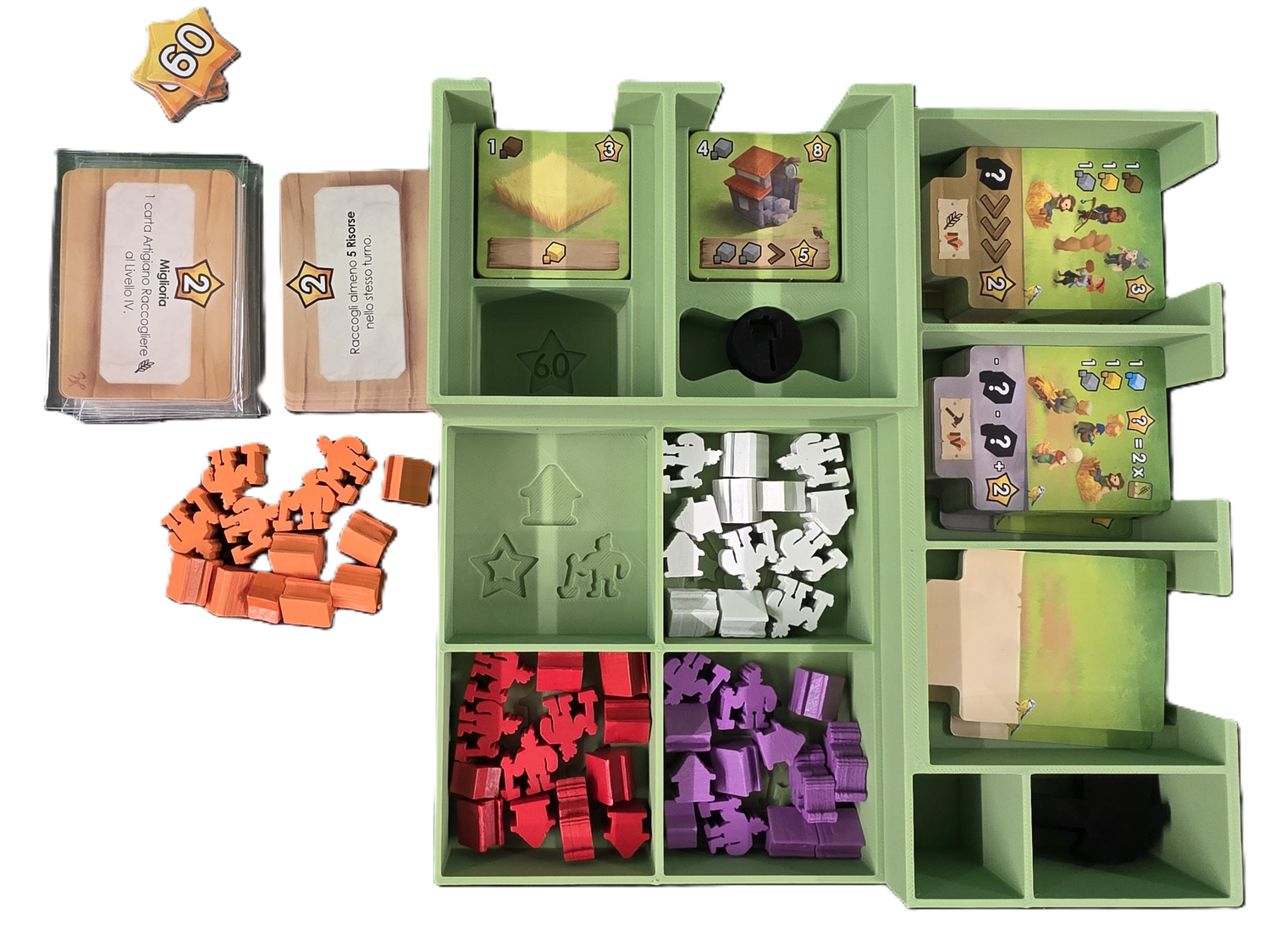 Little Town + Little Artisans expansion STL Files to 3D Print your Insert