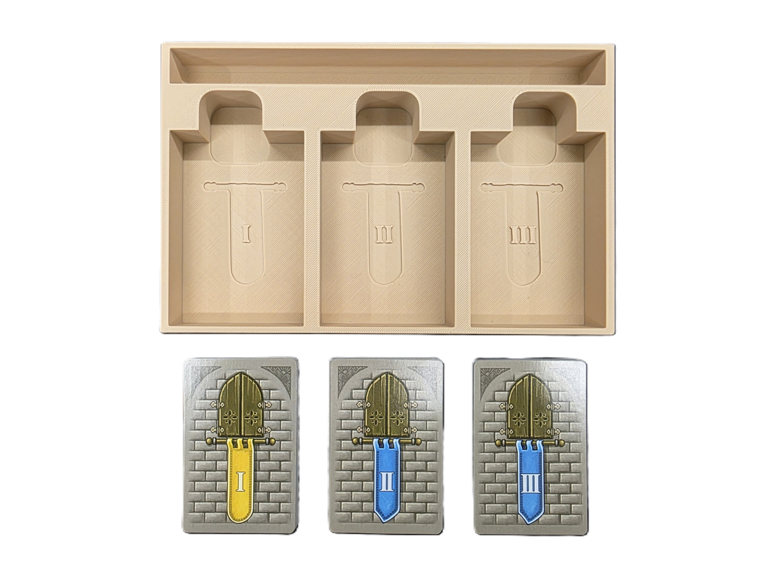 Masters of Renaissance (aka Lorenzo il Magnifico The Card Game) Board Game Insert STL files