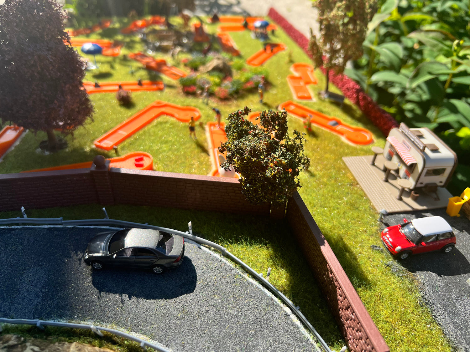 RCD Minigolf 18 Holes H0 Scale DIORAMA