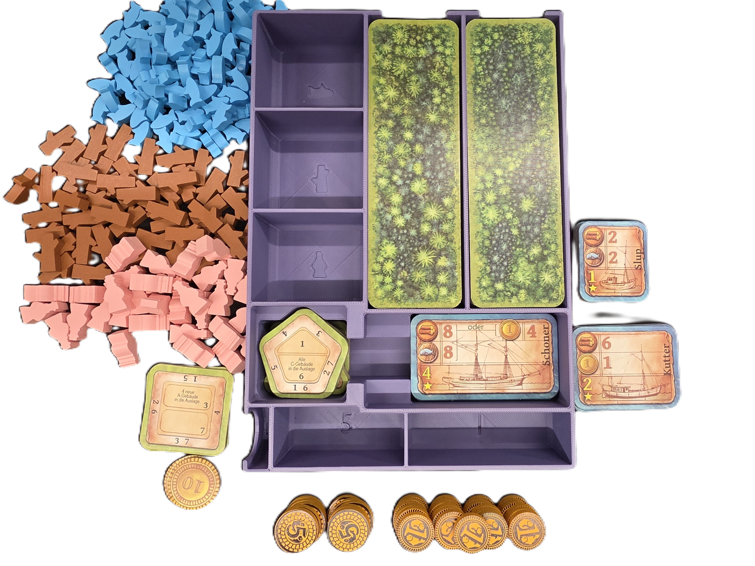 Nusfjord Big Box Board Game Insert