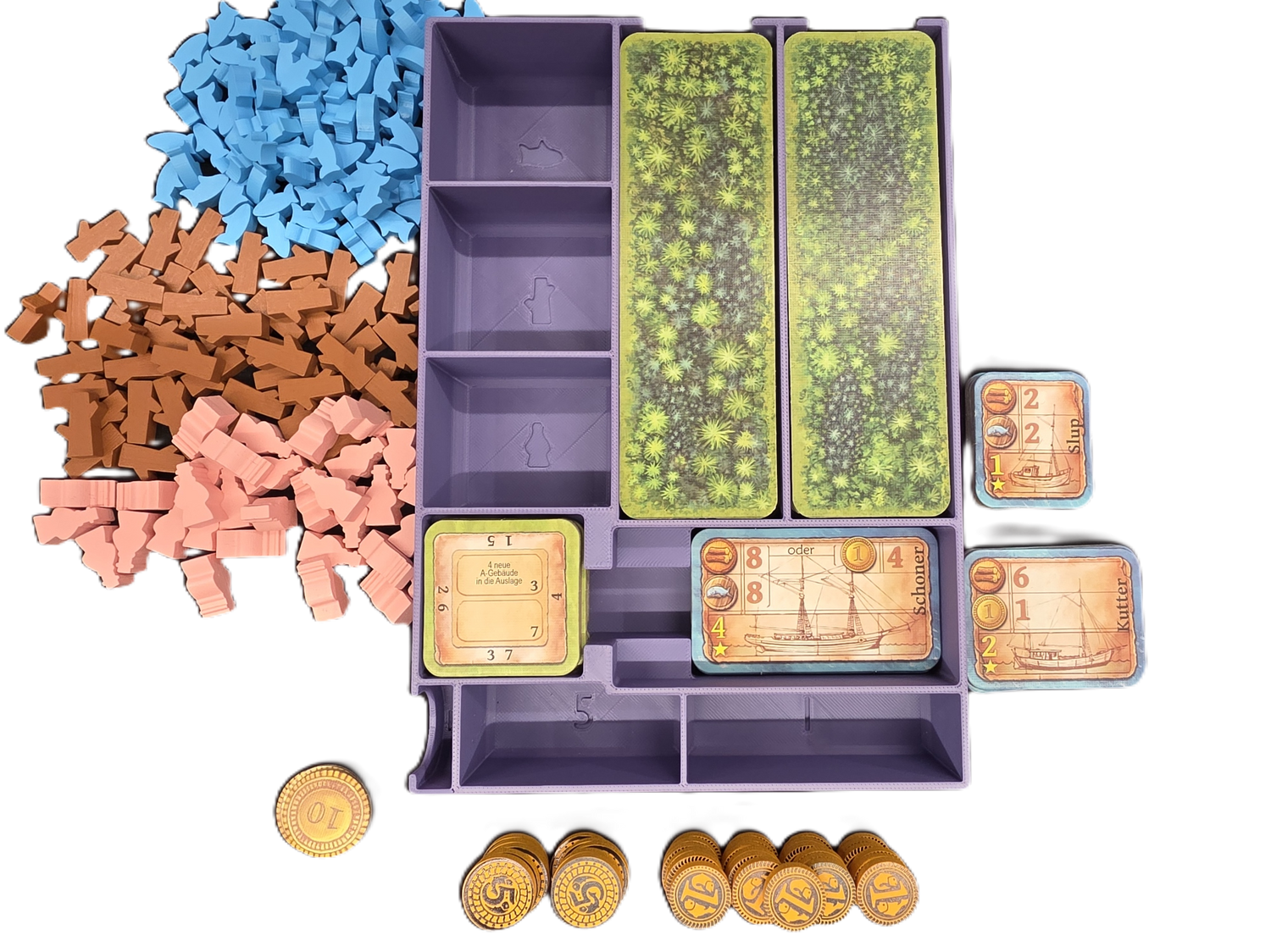 Nusfjord Big Box Board Game Insert