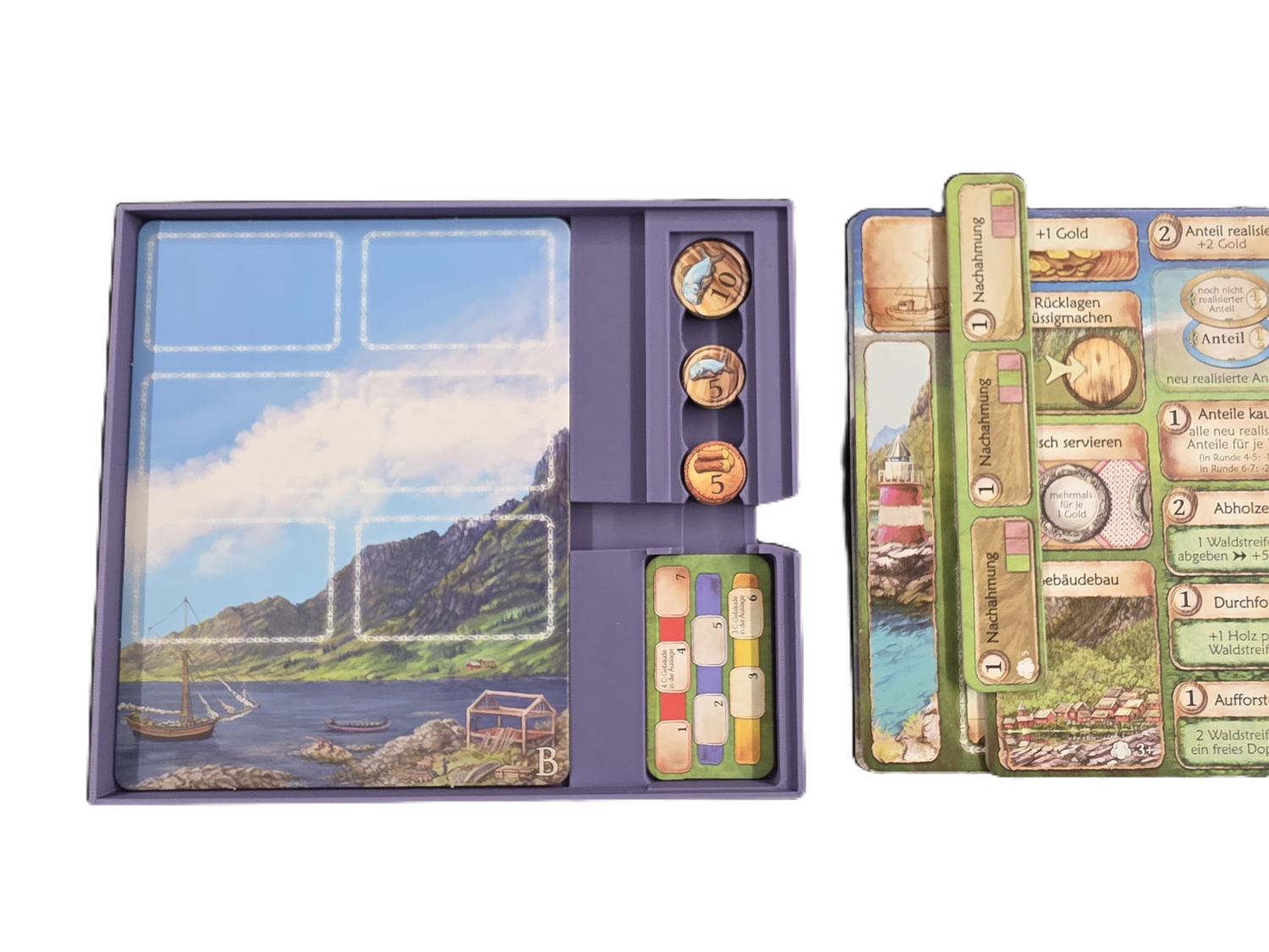 Nusfjord Big Box Board Game Insert