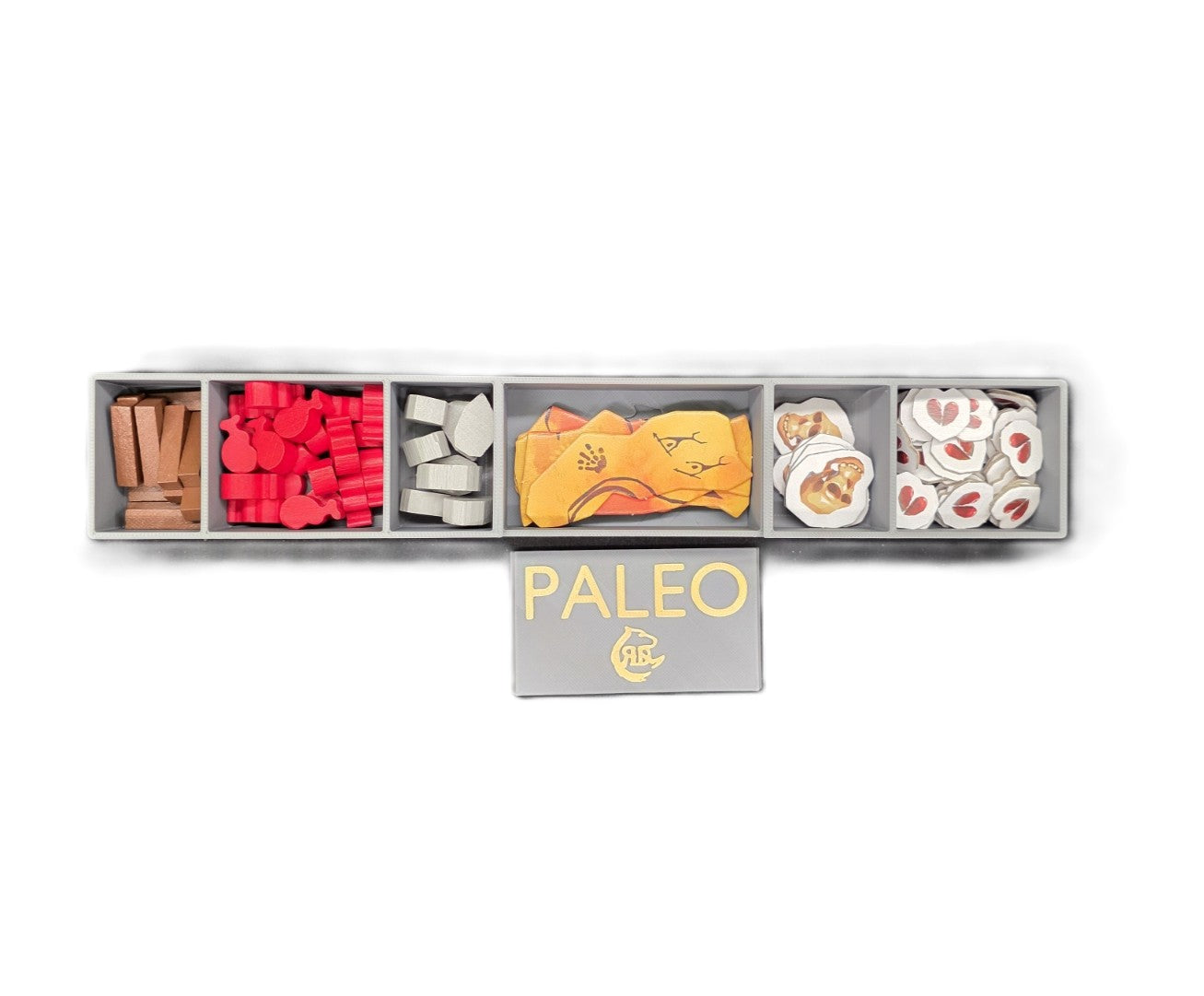 Paleo + A New Beginning + Cards Expansions Board Game Organizer Insert
