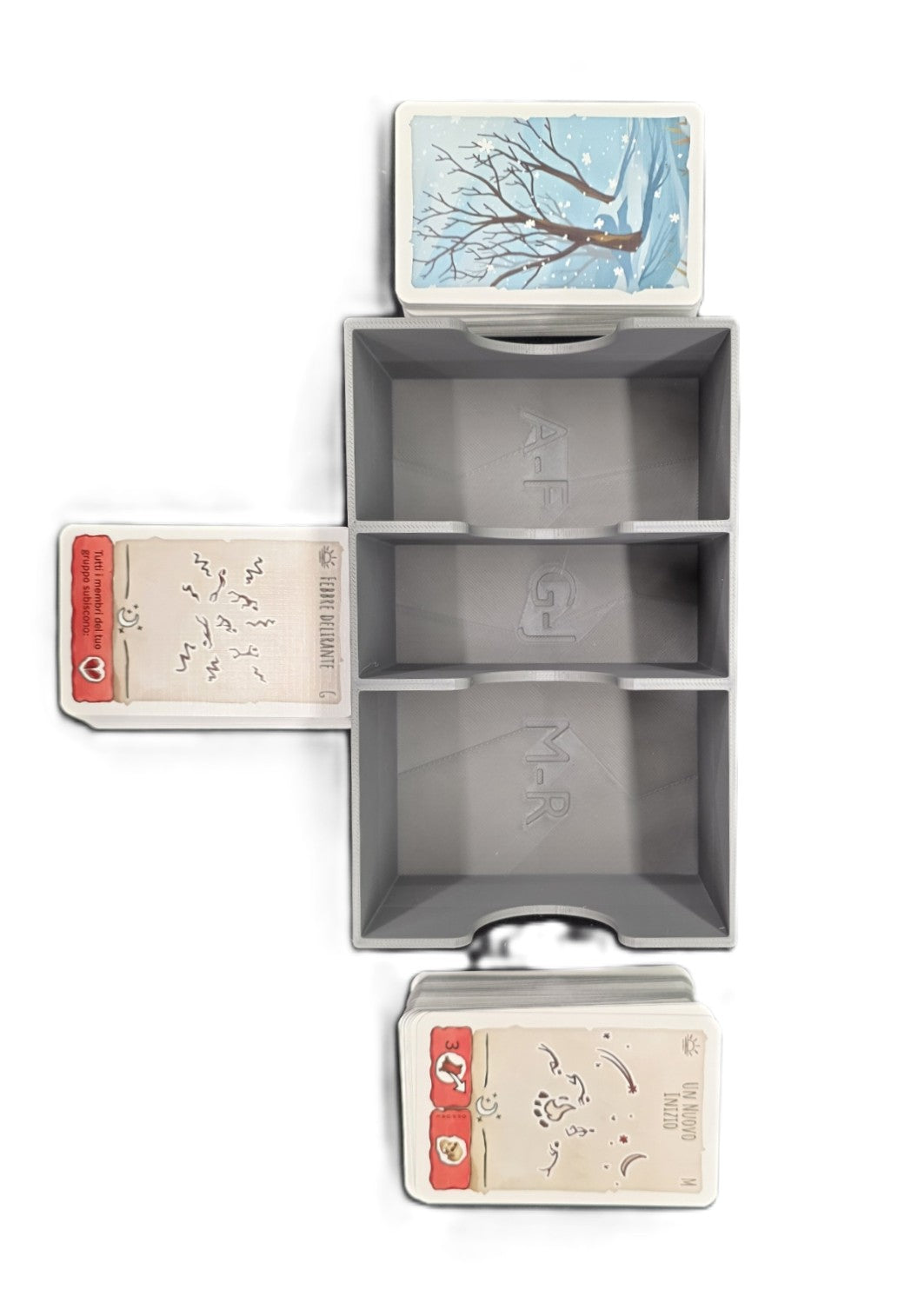 Paleo + A New Beginning + Cards Expansions Board Game Organizer Insert