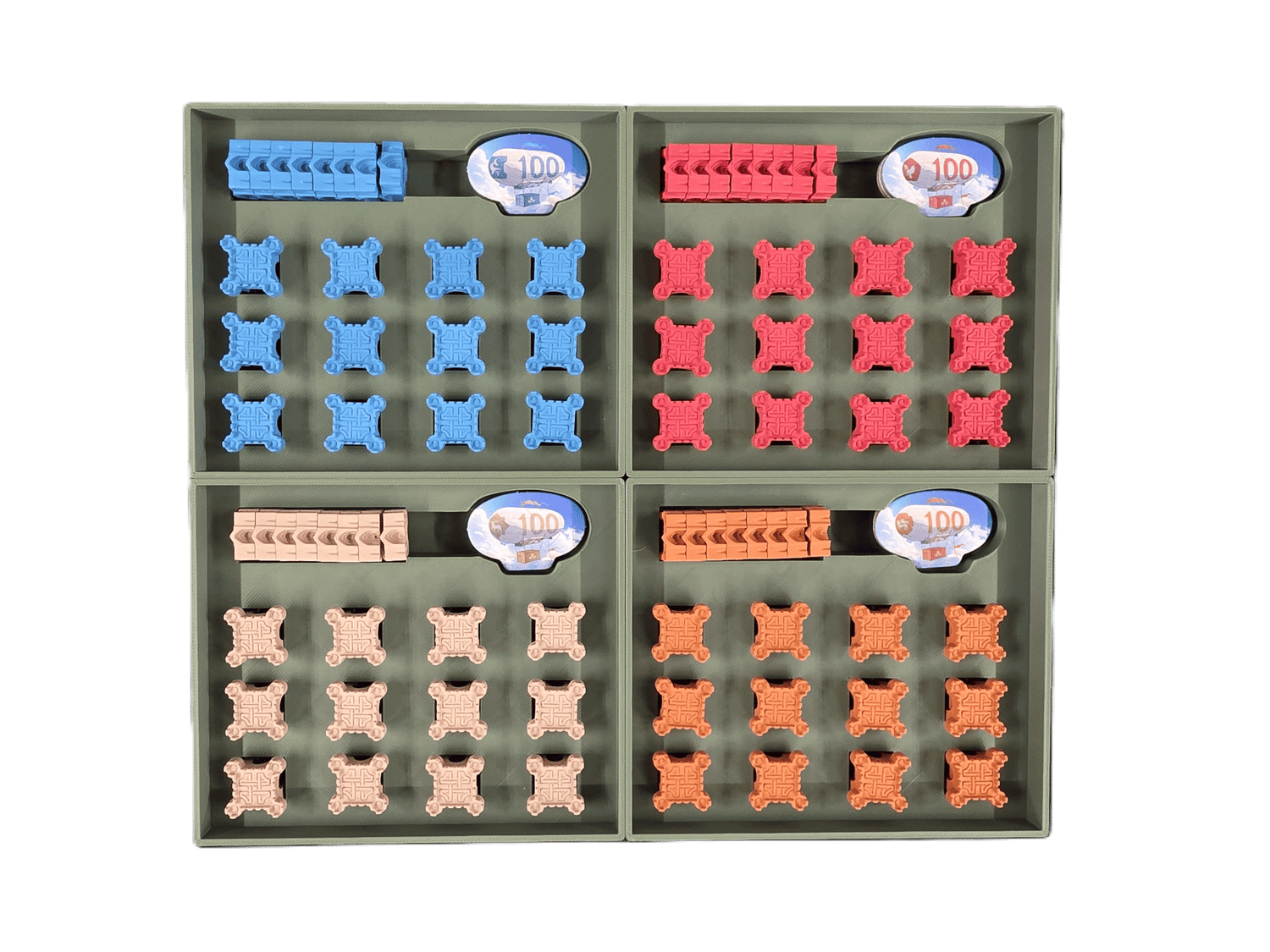 Rebirth Retail Edition Insert - STL Files 3D Printable Organizer