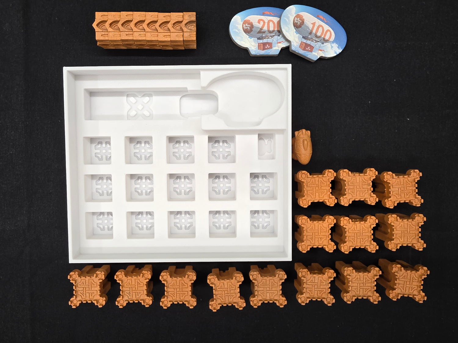 Rebirth Board Game Organizer Insert