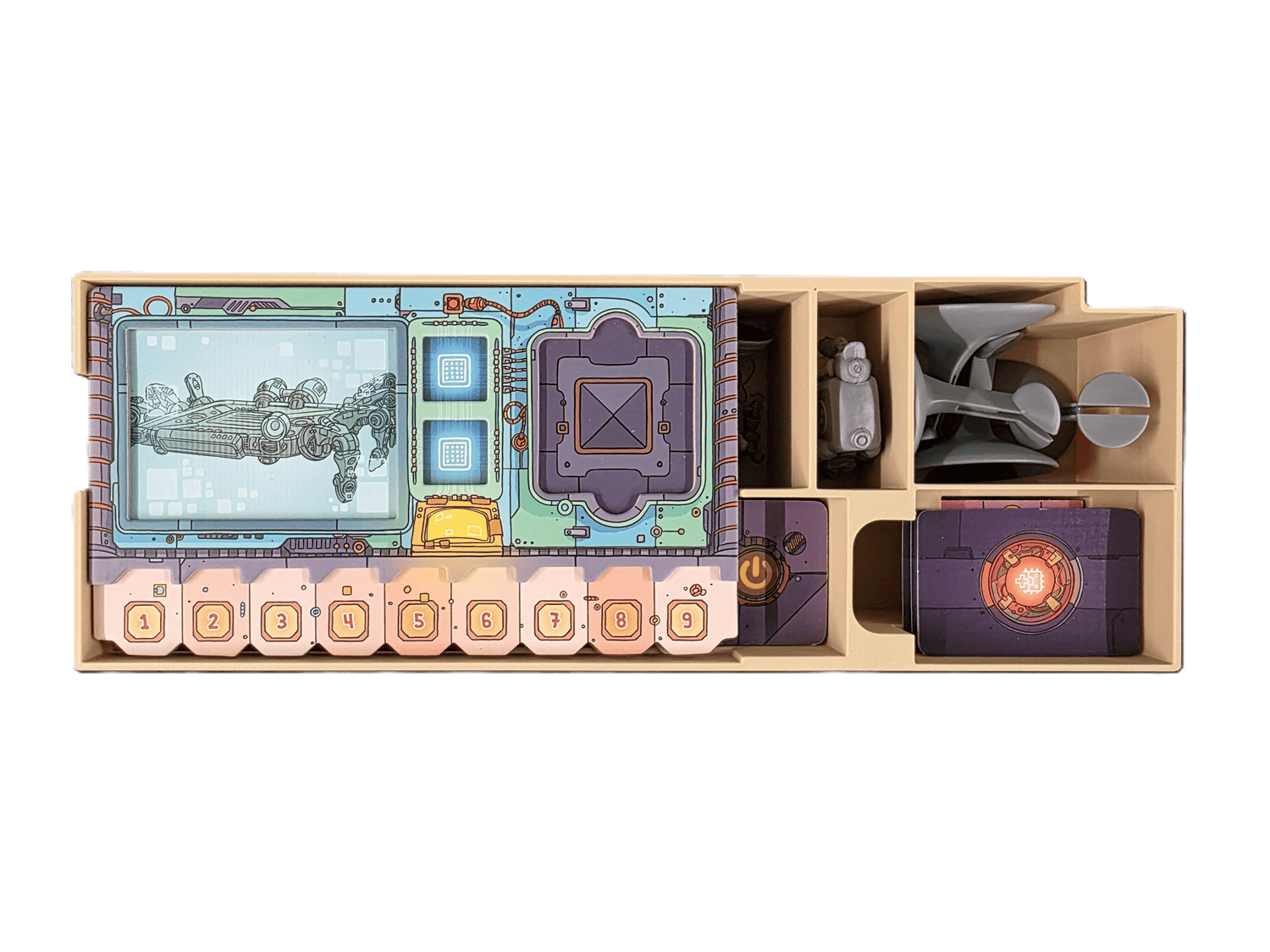 Robo Rescue Protocols  STL Files 3D Printable Organiser