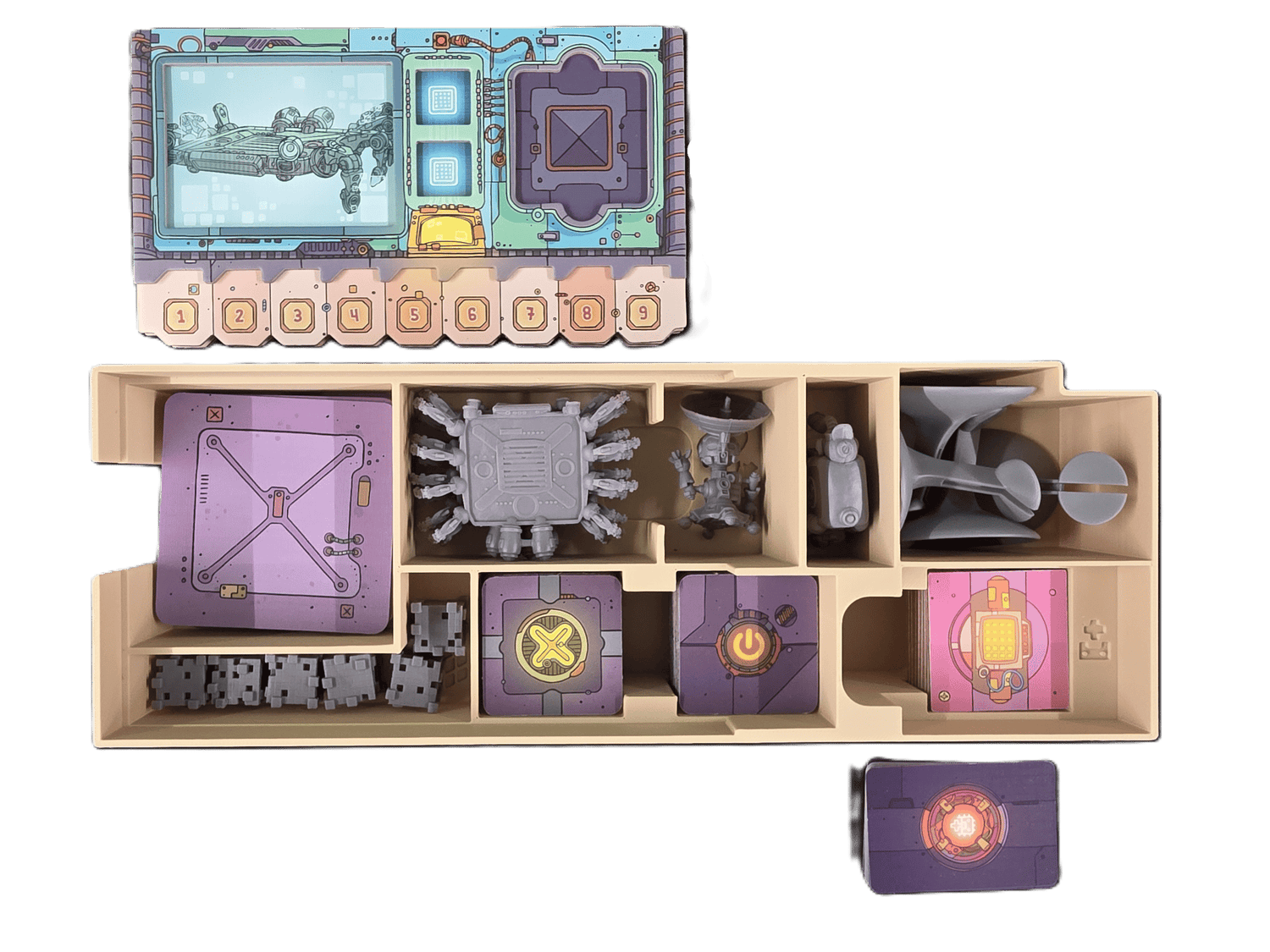 Robo Rescue Protocols  STL Files 3D Printable Organiser