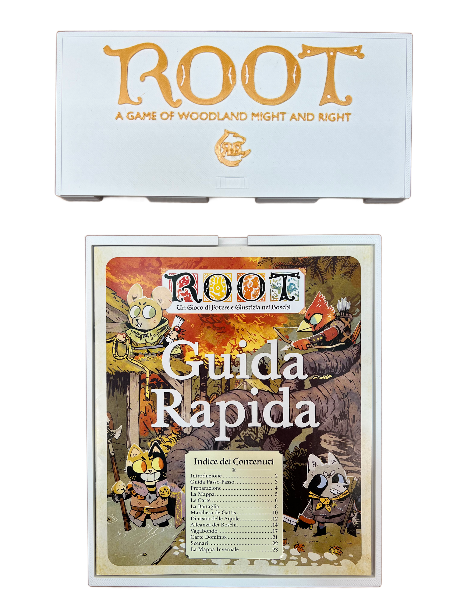 Organizator gier planszowych Root