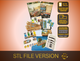 Pirates of Maracaibo Board Game insert: 3D Print STL FILE