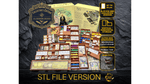 Inlay voor Darwin's Journey Collector's Edition en alle uitbreidingen - STL-bestanden om uw inlay in 3D te printen