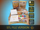 Organizator gry planszowej Stone Age + Expansion – plik STL do druku 3D