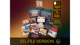 World Order Deluxe Edition STL Files | 3D Printable Insert - Fits expansions