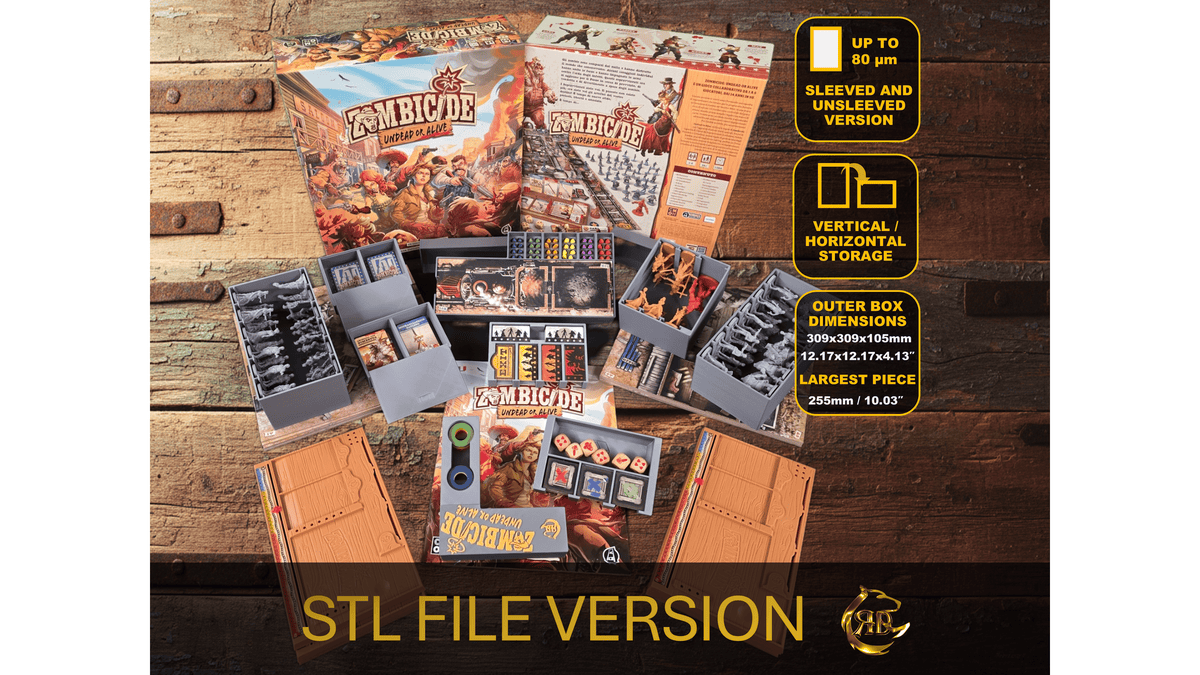 Zombicide Undead or Alive STL Files