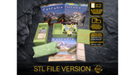 Cascadia Board Game Organizer - STL Files to 3d print your insert