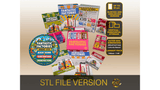 Fantastic Factories STL Files | Base Game + Expansions | 3D Printable Organizer | Insert