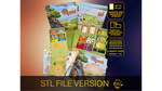 Little Town + Little Artisans expansion STL Files to 3D Print your Insert