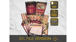 The Castles of Burgundy STL Files | 3D Printable Organizer | Insert