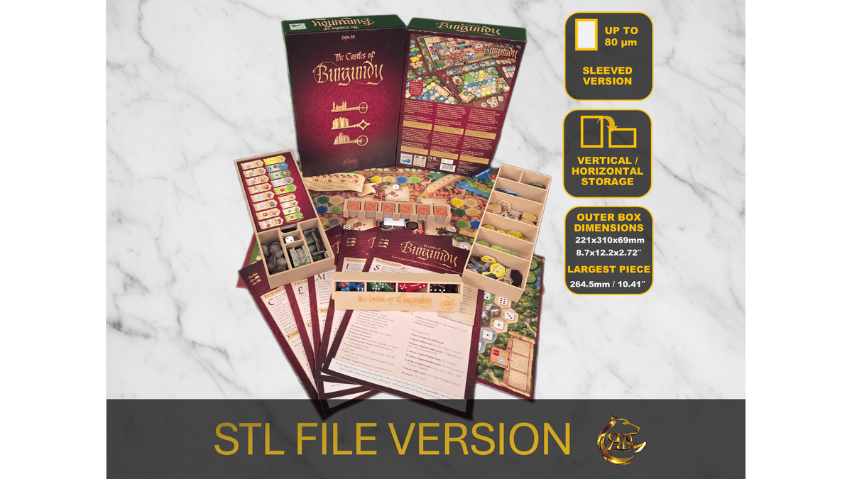 The Castles of Burgundy STL Files
