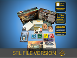 Mini-Organizer für das epische Wikinger-Brettspiel | Version ohne Hülle – STL-Datei für den 3D-Druck