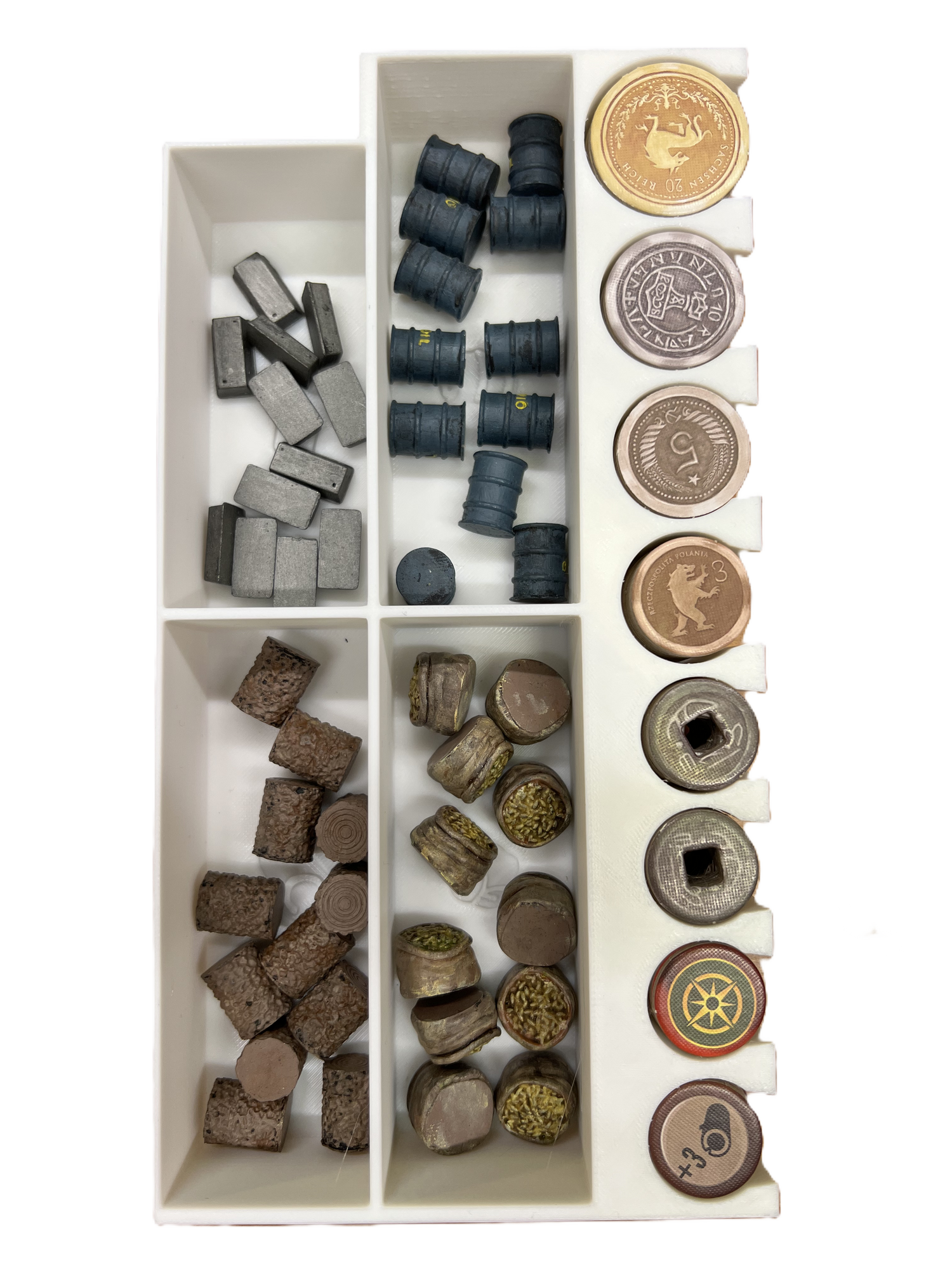 Scythe Board Game Organizer + Invaders from Afar + The Wind Gambit