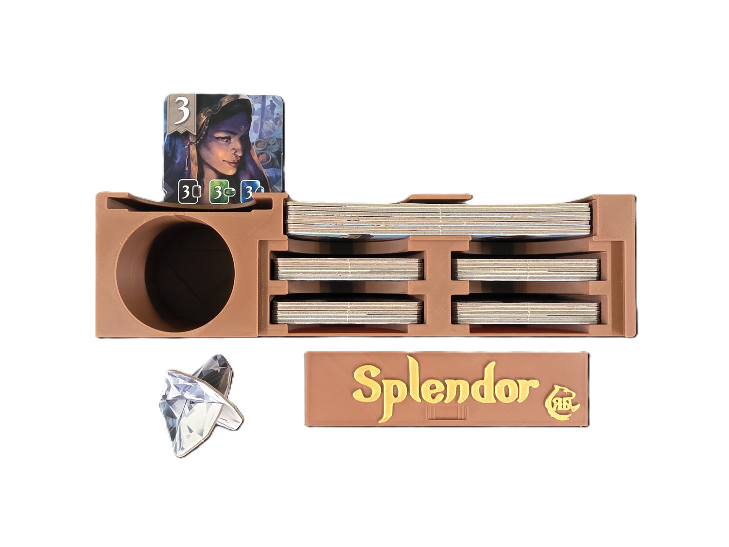 Splendor 2024 Edition Insert for base game and Expansions