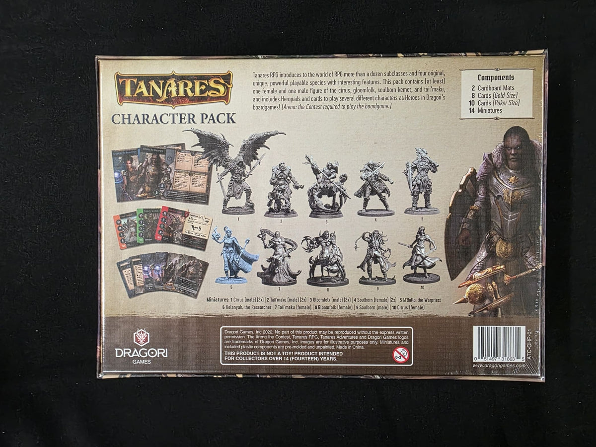Tanares RPG – All-In for Returning Backers with Deluxe Slipcase