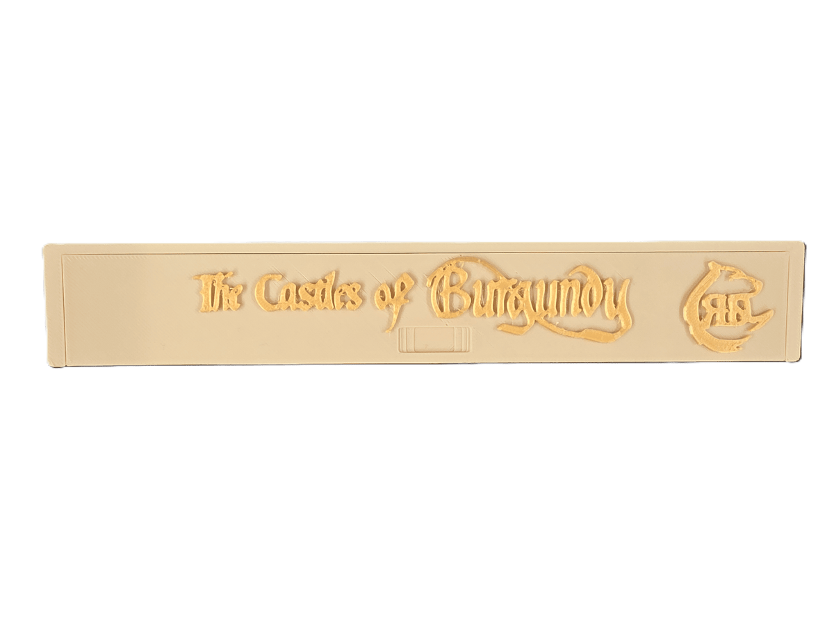 The Castles of Burgundy 3D Printed Organizer