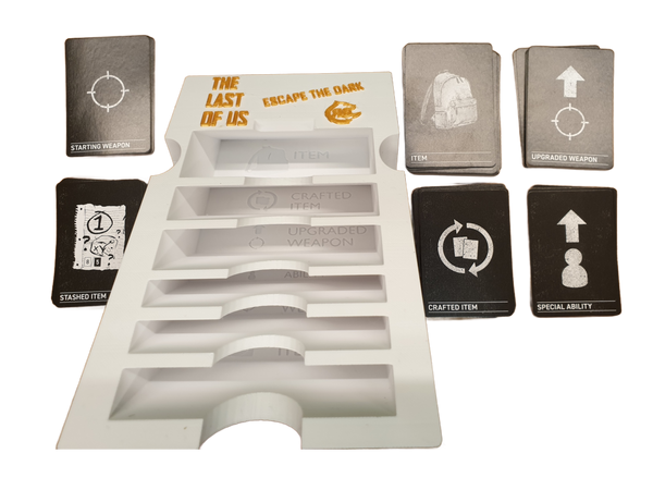 Organizer für das Brettspiel „The Last of Us“ – 3D-gedruckter Einsatz