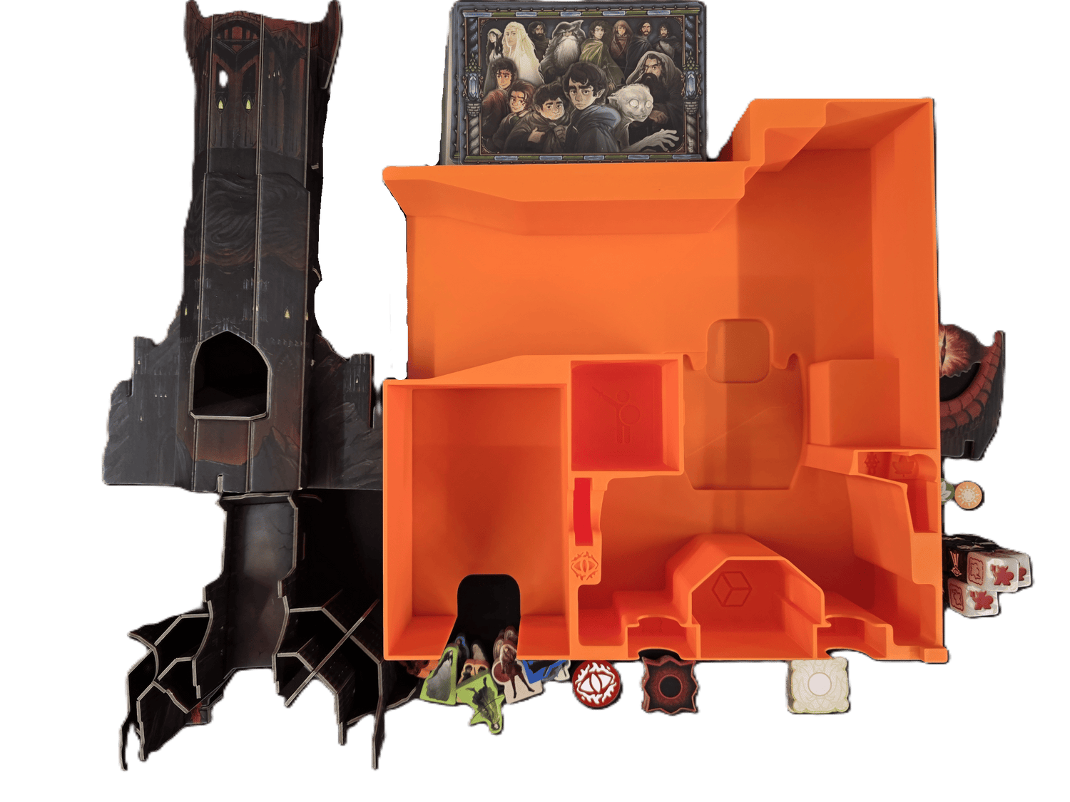 The Lord of the Rings Fate of the Fellowship 3D Printed Organizer