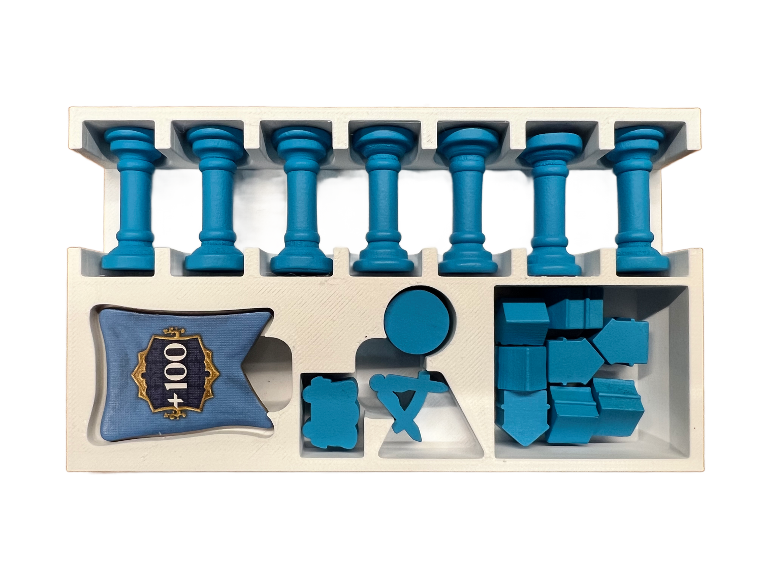 Tiletum Board Game Organizer | 3D Printed Insert