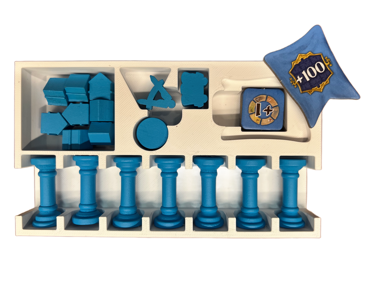 Tiletum Board Game Organizer | 3D Printed Insert