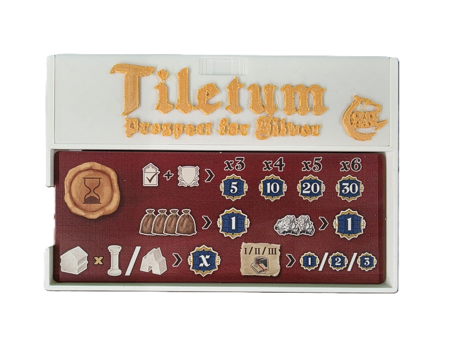 Tiletum Prospect for Silver expansion - STL Files to 3d print your insert