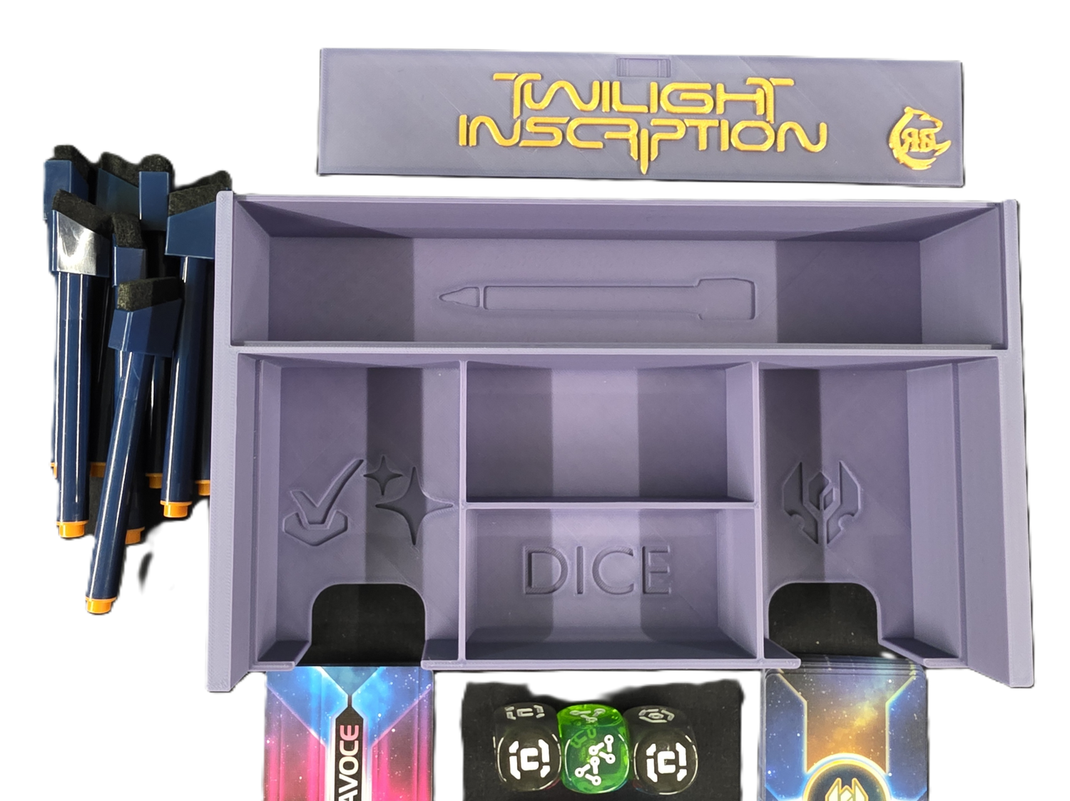 Twilight Inscription STL Files | 3D Printable Insert